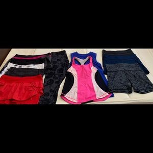 Lululemon lot, sizes 10-12